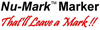 Nu-Mark Permanent Black Marker | PM2000